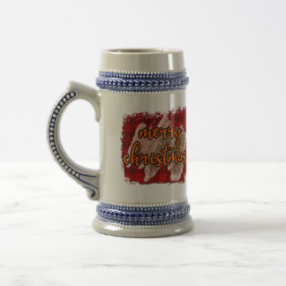 Jarra De Cerveza Feliz Navidad 22oz Beer Mug