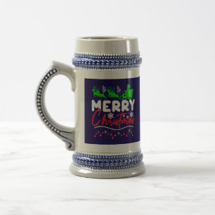 Jarra De Cerveza Feliz Navidad-60842