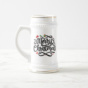 Jarra De Cerveza Feliz Navidad-61039
