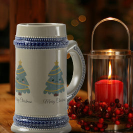 Jarra De Cerveza Feliz Navidad Beer Stein