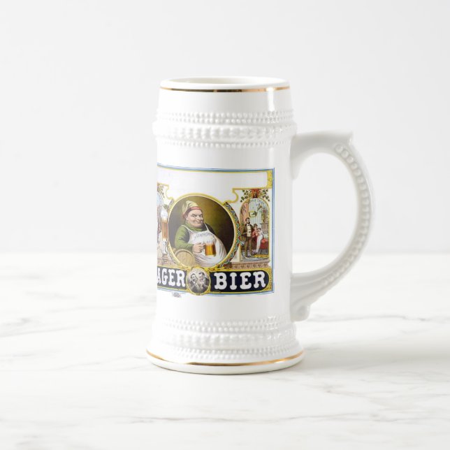 Jarra De Cerveza Féretro de la cerveza dorada (Derecha)