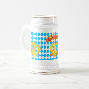 Jarra De Cerveza Festival de cerveza OKTOBERFEST Bandera azul báva