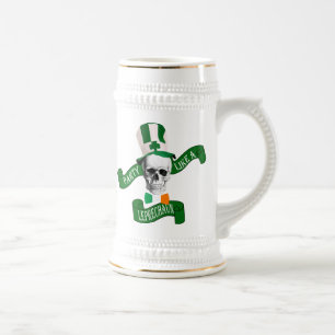 Jarra De Cerveza Fiesta como un leprechaun