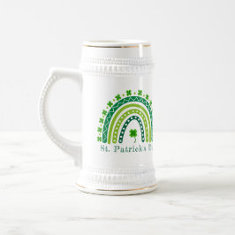 Jarra De Cerveza Fiesta elegante del día de San Patricio