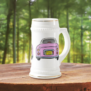 Jarra De Cerveza Figaración Monograma Figaro Rosa Cerveza Stein