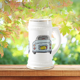 Jarra De Cerveza Figarations Pale Aqua Figaro Car Beer Stein