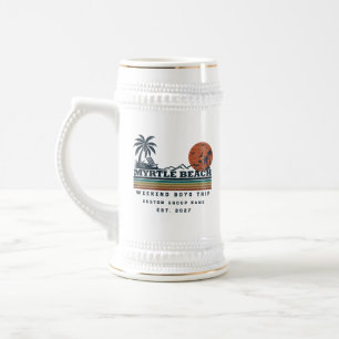 Jarra De Cerveza Fin de semana personalizado de despedida de solter