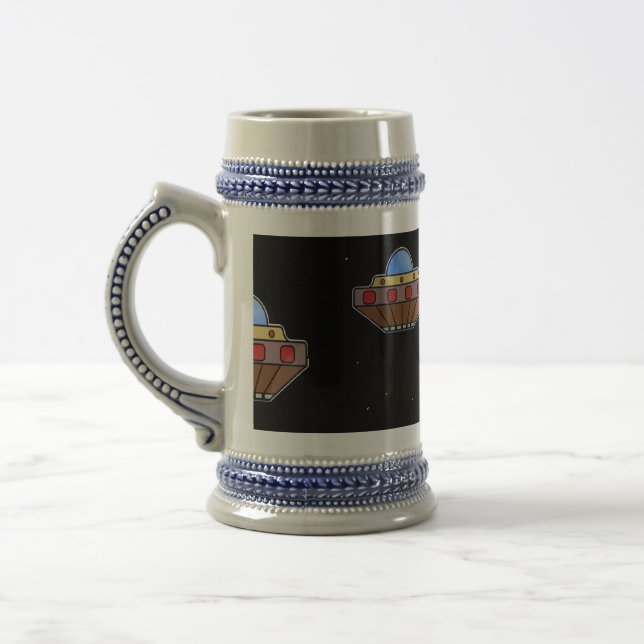 Jarra De Cerveza Flaufo en negro espacial (Izquierda)