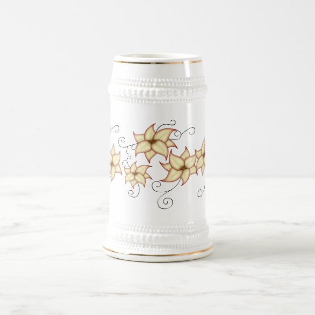 JARRA DE CERVEZA FLORES DE AMOR (Centro)