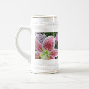 Jarra De Cerveza Flores de bonito Stein