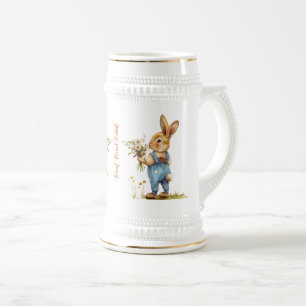 Jarra De Cerveza Forest Rabbit Mug - Tu Amigo De Woodland