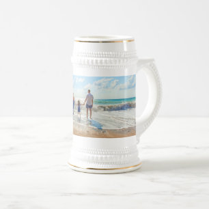 Jarra De Cerveza Foto personalizado - Su propio diseño - Verano -