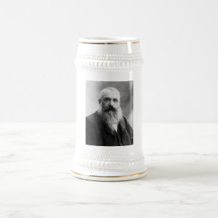 Jarra De Cerveza Foto retrato de Claude Monet