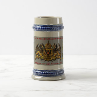 Jarra De Cerveza Francisco José I de Austria Hungría