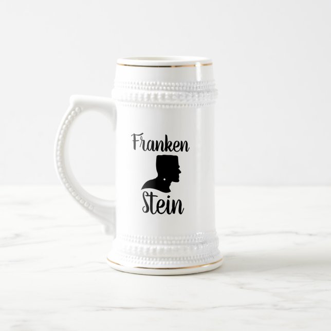 Jarra De Cerveza Franken Stein Halloween (Izquierda)
