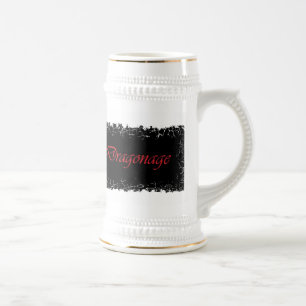 Jarra De Cerveza Frontera apenada Stein