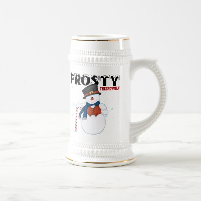 Jarra De Cerveza Frosty el hombre de nieve (Derecha)