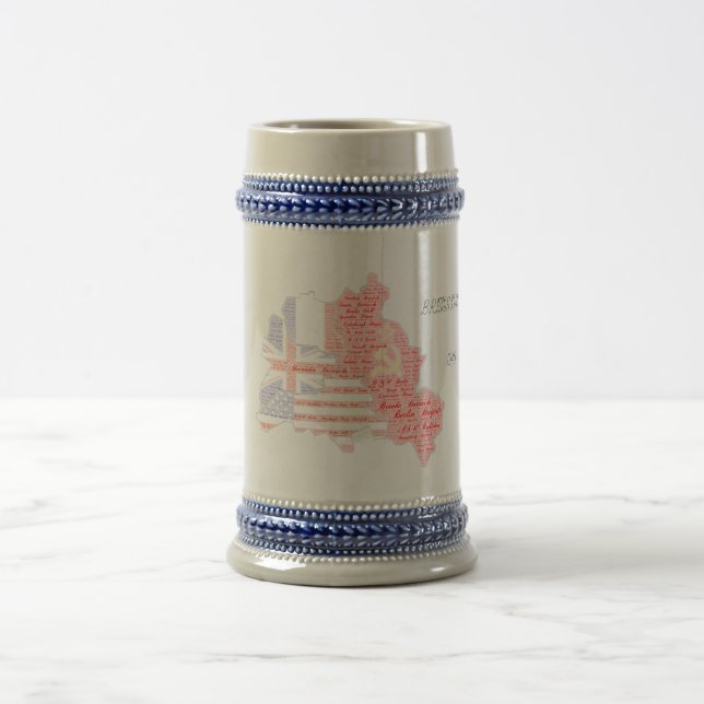 Jarra De Cerveza Fuerzas británicas Grey Stein (Centro)