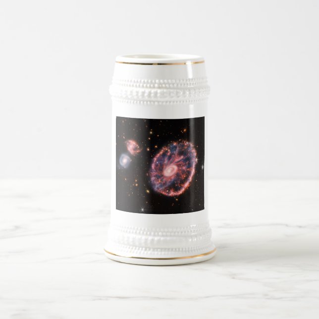 Jarra De Cerveza Galaxia de volantes, telescopio espacial James Web (Centro)