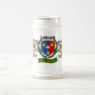 Jarra De Cerveza Galbraith Irish Shield Beer Stein