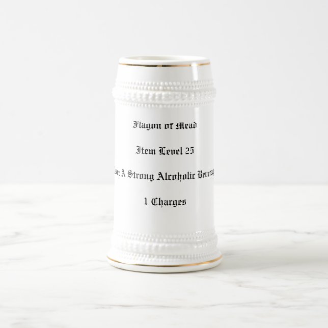 Jarra De Cerveza Garrafa de la aguamiel (Centro)
