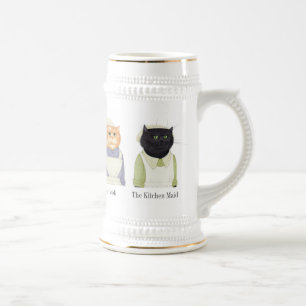 Jarra De Cerveza GATAS SEÑORAS Stein + Texto