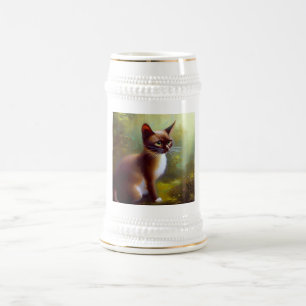 Jarra De Cerveza Gato de Java