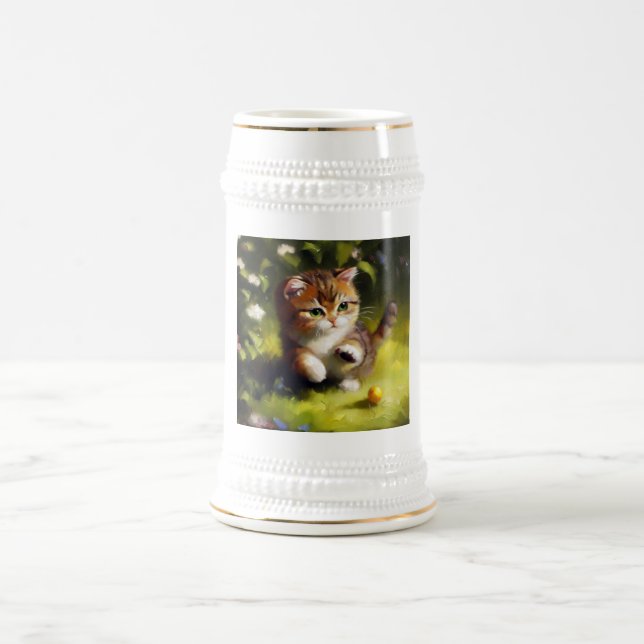Jarra De Cerveza Gato enano (Centro)