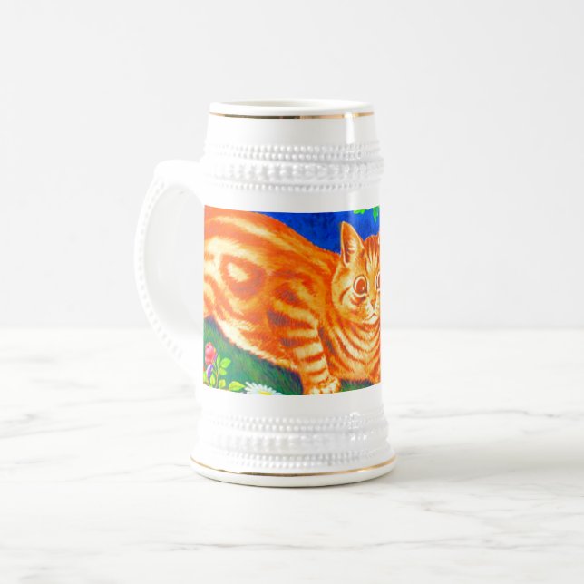 Jarra De Cerveza Gato nocturno (Anverso izquierdo)
