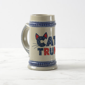 Jarra De Cerveza Gatos para Trump Mug 2024