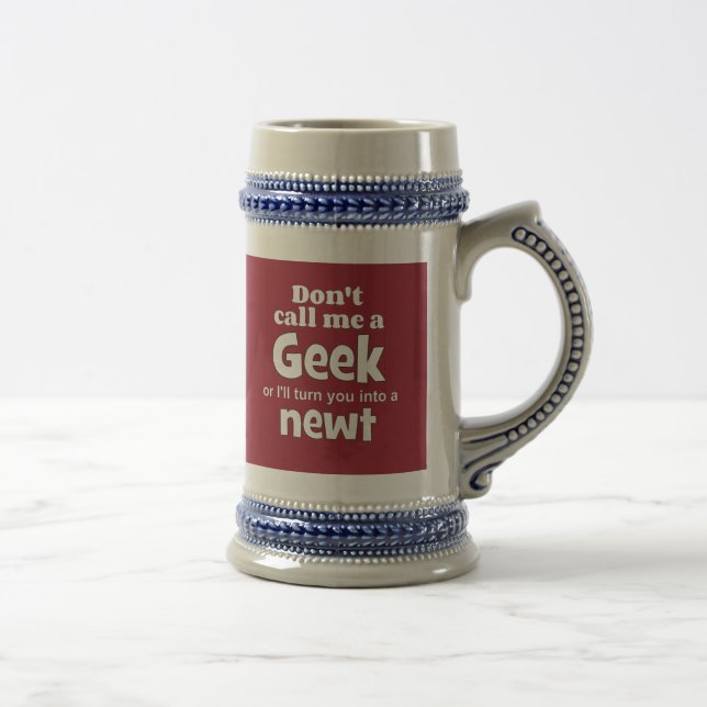 Jarra De Cerveza Geek newt wf (Derecha)