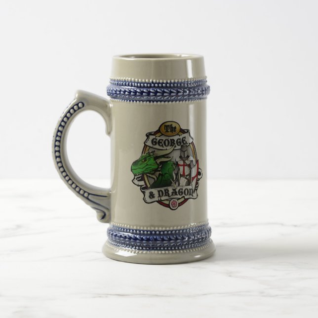 Jarra De Cerveza George Y Dragon Stein (Izquierda)