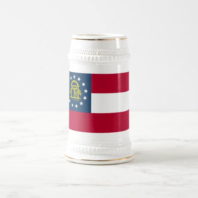 JARRA DE CERVEZA GEORGIA FLAG (Centro)