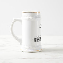 Jarra De Cerveza Gift Dallas Skyline Beer Stein