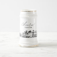 Gift Seattle Skyline Beer Stein