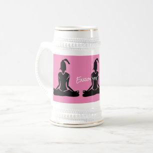 Jarra De Cerveza Gold Stein - Beer Yoga Stein