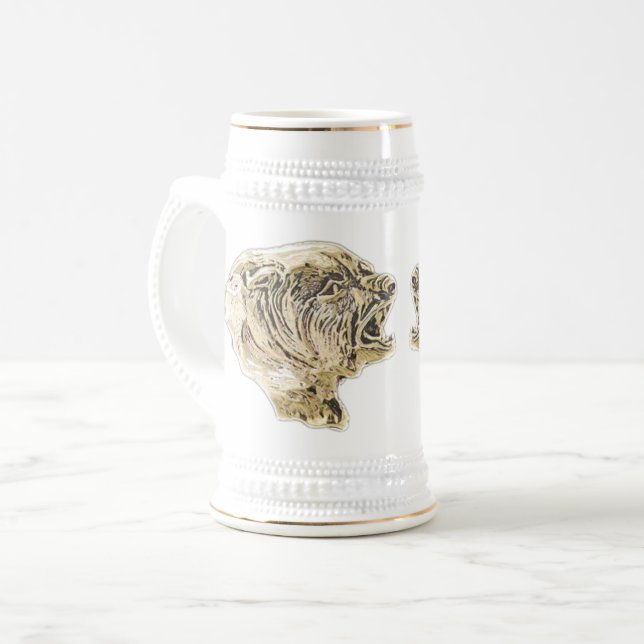 Jarra De Cerveza Golden Bears Stein (Anverso izquierdo)