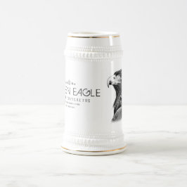 Jarra De Cerveza Golden Eagle