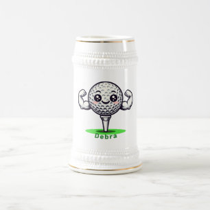 Jarra de cerveza Golf Strong   Para hombres y muje
