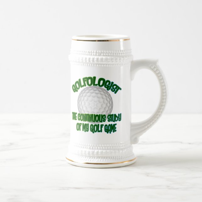Jarra De Cerveza Golfologist (Derecha)
