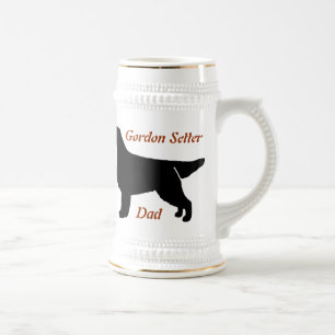 Jarra De Cerveza Gordon Setter Dad Ceramic Stein