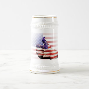 Jarra De Cerveza ¡Gracias a los Estados Unidos!