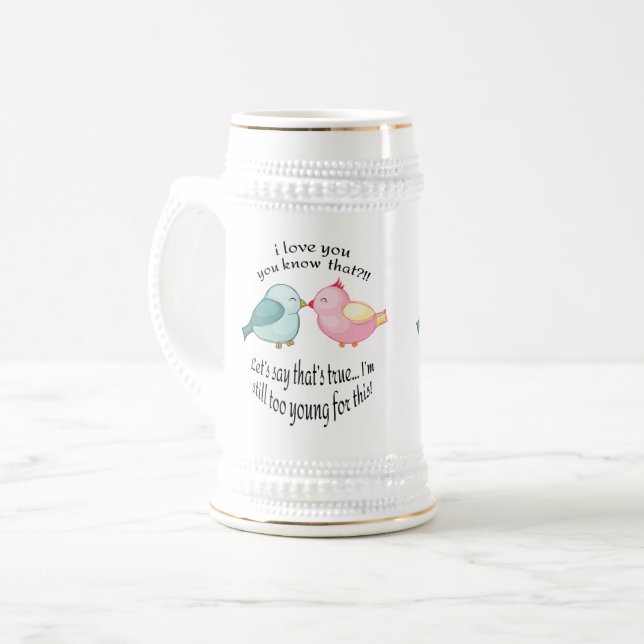 Jarra De Cerveza grande tasse (Anverso izquierdo)