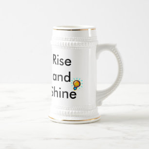 Jarra De Cerveza "Grandes citas sobre la vida" Coffee Mug