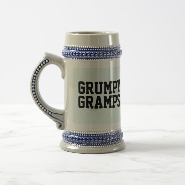 JARRA DE CERVEZA GRANDPA GRUMPING GRAMPS BEER STEIN (Izquierda)