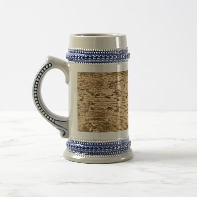 Jarra De Cerveza Grano de madera original  (Izquierda)