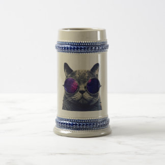 Jarra De Cerveza Gris/azul 22 oz Stein