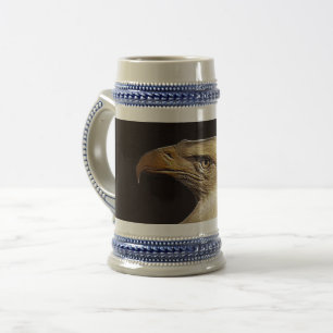 Jarra De Cerveza gris/azul stein de 22 onzas