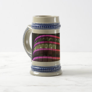 Jarra De Cerveza Gris de iluminación de edificios/Azul Stein de 22
