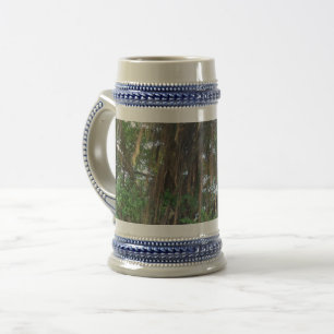 Jarra De Cerveza Gris de manglar/Azul 22 oz Stein